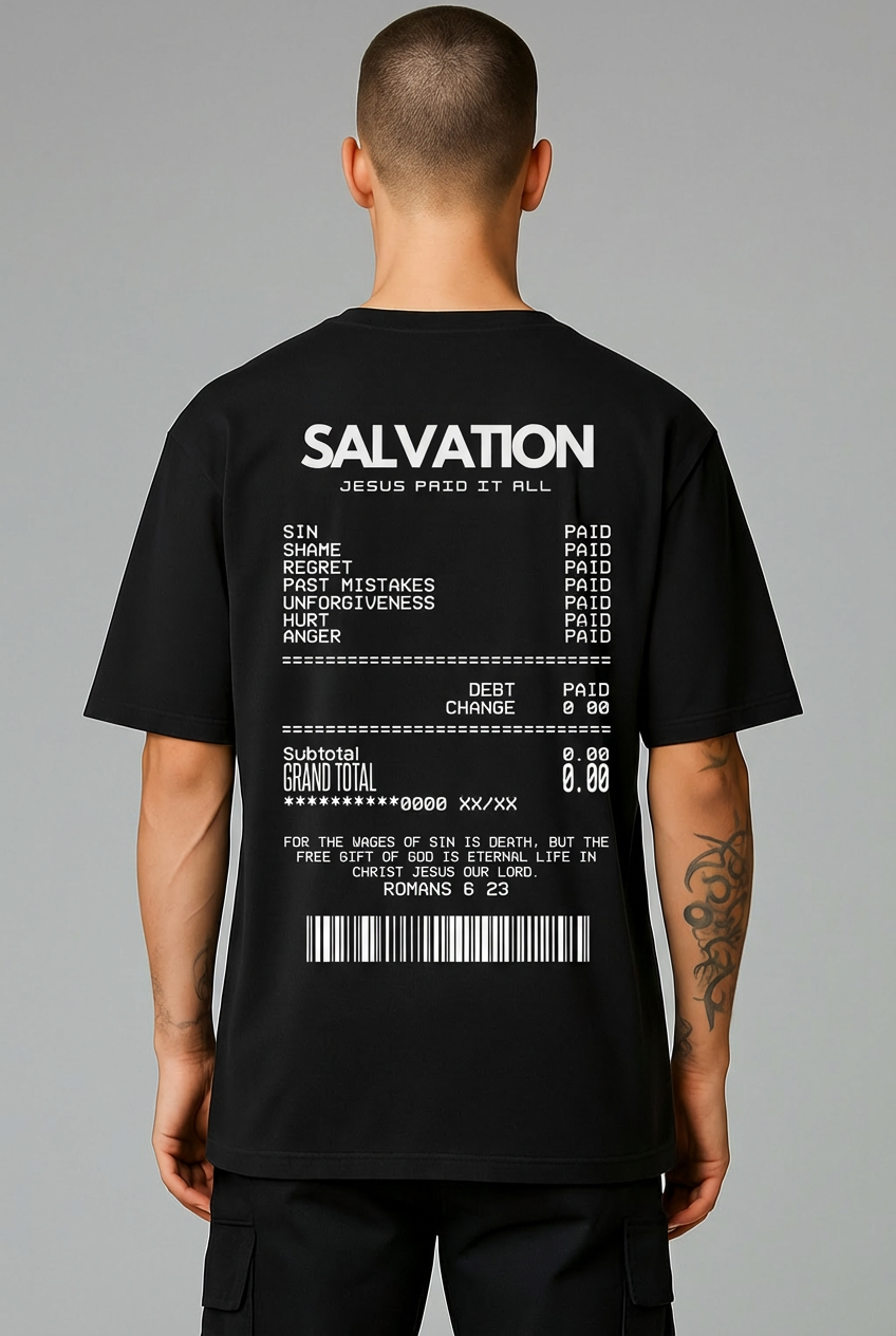 JESUS PAID IT | Oversized Shirt