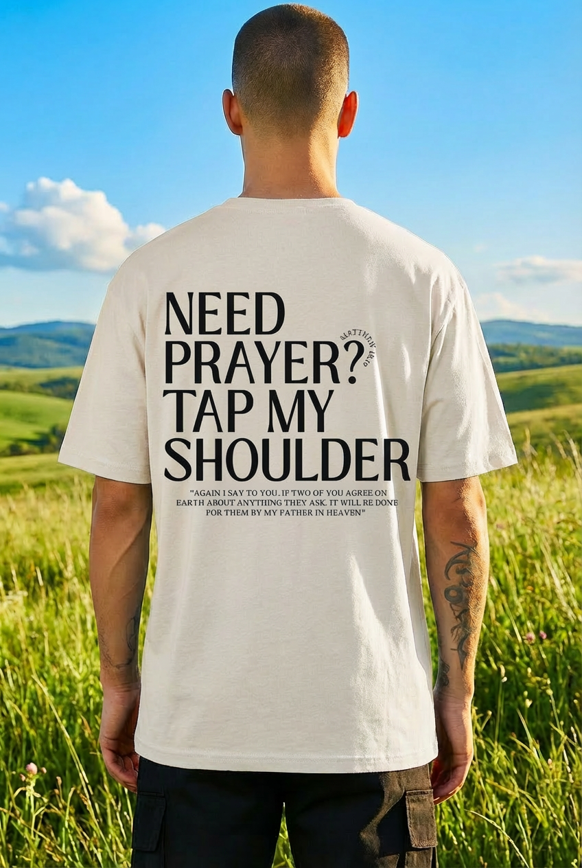 NEED PRAYER | Oversized Shirt