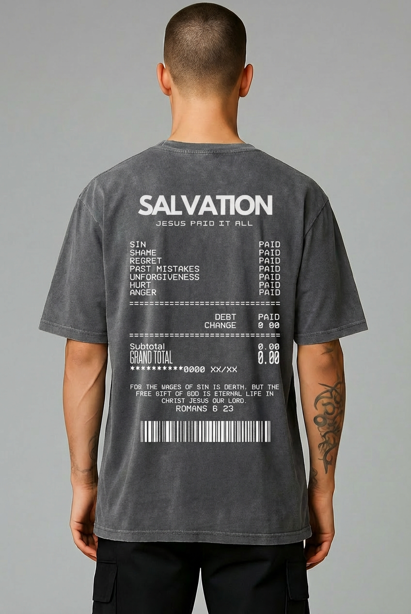 JESUS PAID IT | Oversized Shirt