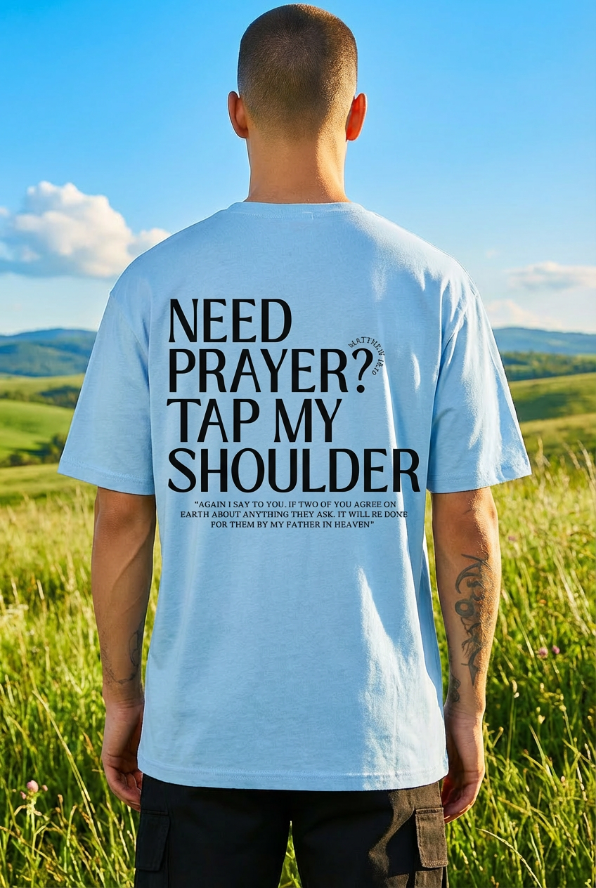 NEED PRAYER | Oversized Shirt