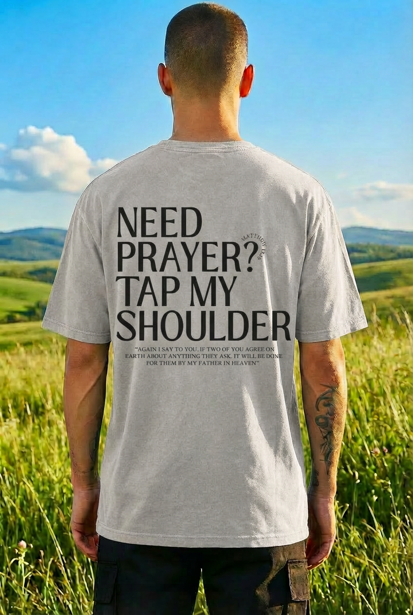 NEED PRAYER | Oversized Shirt