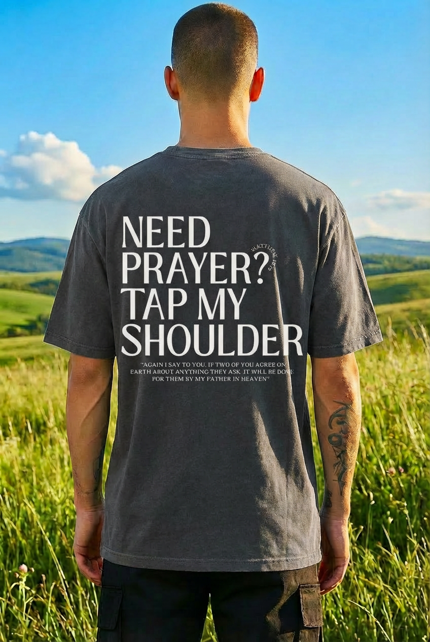 NEED PRAYER | Oversized Shirt