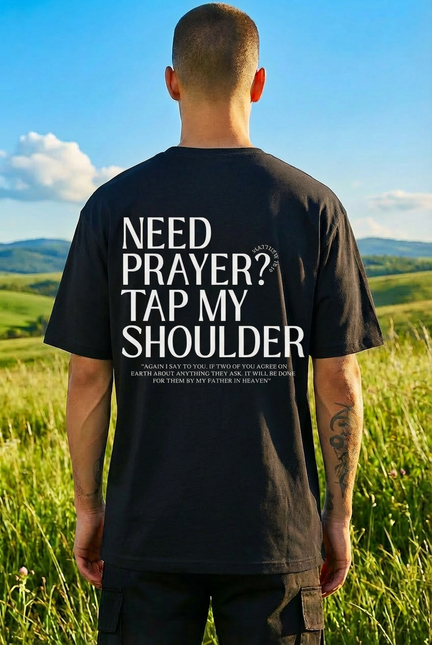 NEED PRAYER | Oversized Shirt