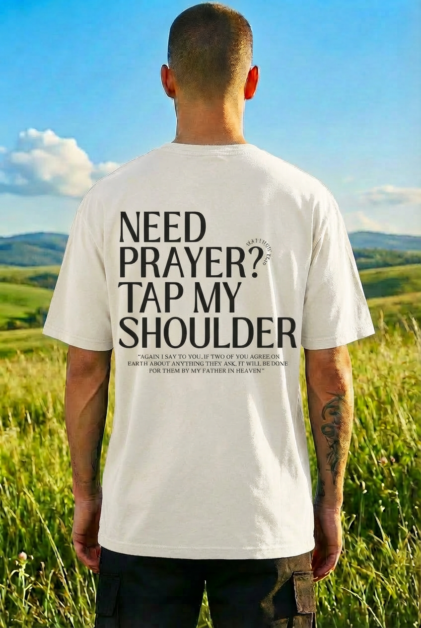 NEED PRAYER | Oversized Shirt